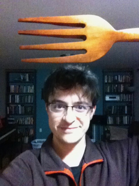 Jason Kirk (with fork)